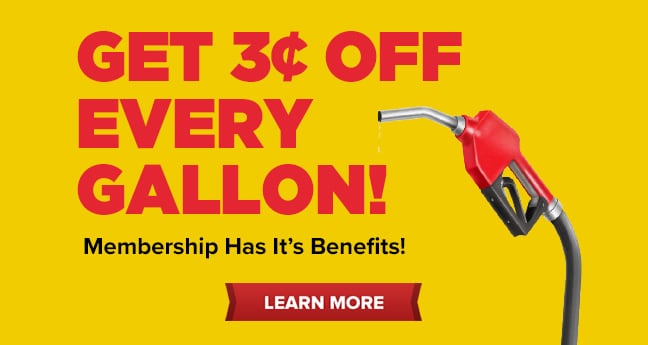 Get 3¢ Off Every Gallon!