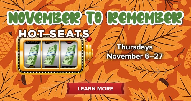 November To Remember Hot Seats