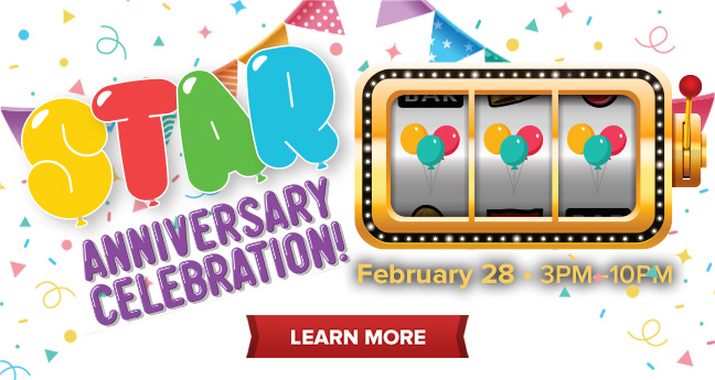 Star Anniversary Celebration!
